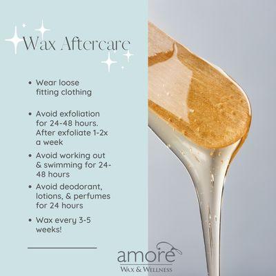 Must know waxing aftercare instructions!