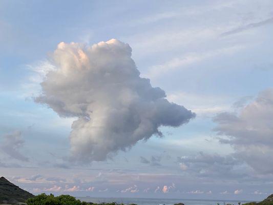 View from the sandwich shop on the north shore!