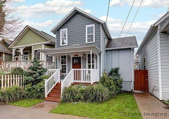 19th Century Victorian in Portland's Boise-Eliot neighborhood. Centrally located & well-priced, this home caused quite a stir!