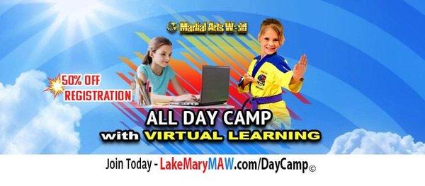 All Day Camp! Virtual Learning!