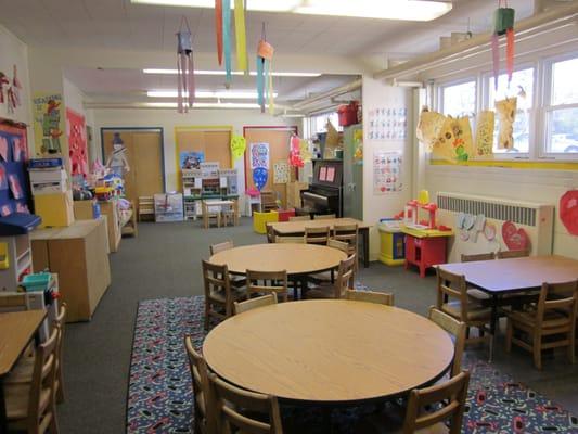 Bright, sunny classrooms