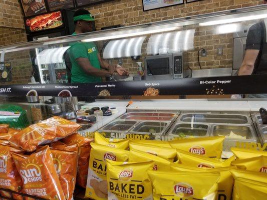 Subway is getting fancy! New sauces and seasoning.