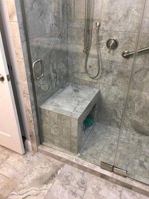 Custom shower