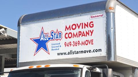 All Star Moving Company - Brand New Trucks!