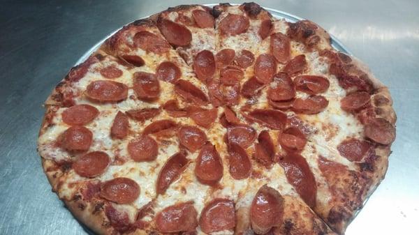 New artisan pepperoni, jam packed with flavor