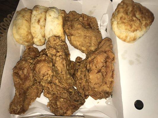 Chicken & biscuits