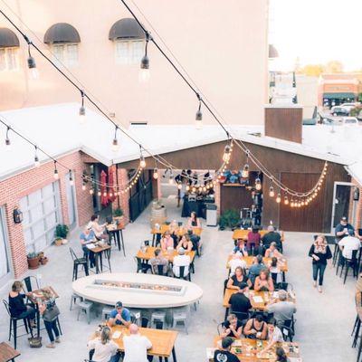 Outdoor courtyard