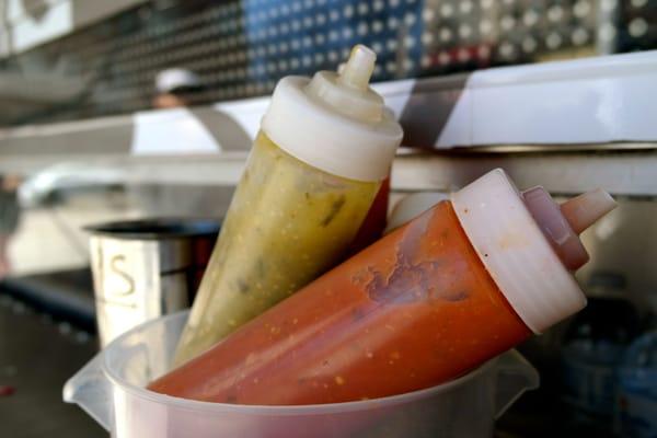 Fresh, house-made salsas.