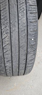 Bad tires 2018 hyandai tuson bought 3/18/2022.  3/24 after having car one week they wont replace tires with out me paying part of it.