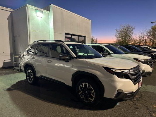 My brand new 2025 Subaru Forester