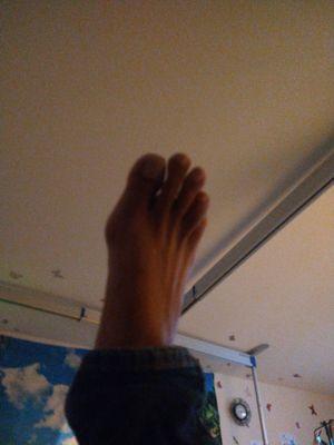 My foot