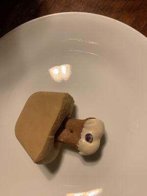 Peanut butter petsicle