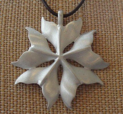 New London Whale Tail Necklace by Local Artist Lori McLain