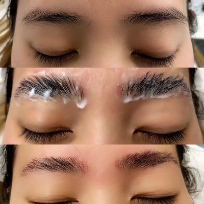 Brow Lamination and Shaping