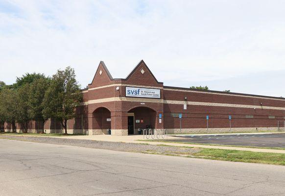 Main Entrance to St. Vincent and Sarah Fisher Center
 14061 Lappin Street; Detroit, MI 48205