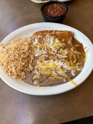 2 enchiladas