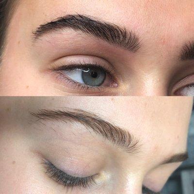 Brow tint by Alissa at Whish beauty studio! More than happy with my results! 10/10.