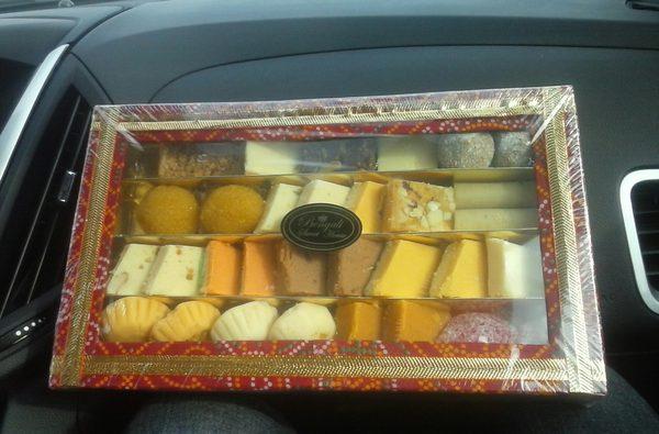 Sweet box from India Bazaar