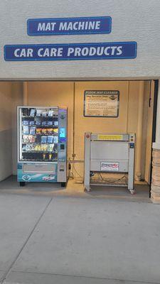 Vending machine to buy all your car wash essentials