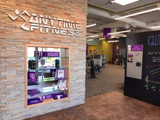 Anytime Fitness Entrance