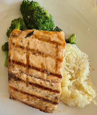 grilled salmon