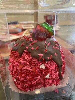 Valentine chocolate dipped strawberry (seasonal)