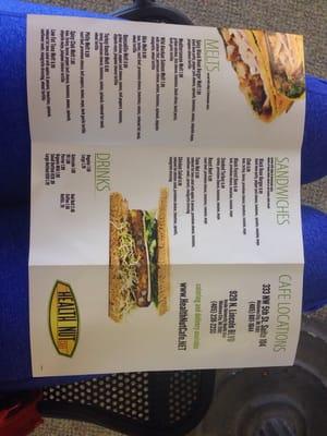 Menu Side 2