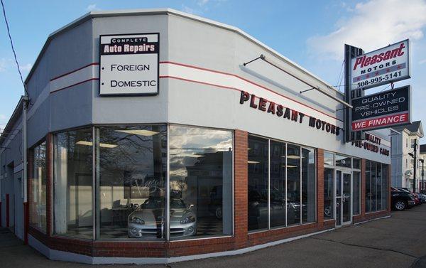 Welcome to Pleasant Motors of New Bedford, Ma.