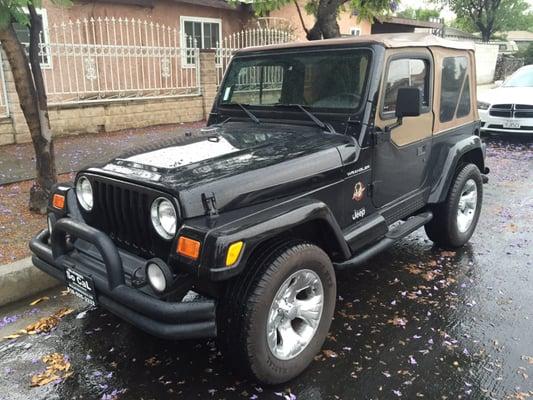 2002 Sahara 4.0 5spd 100k miles like new!! Mine!!