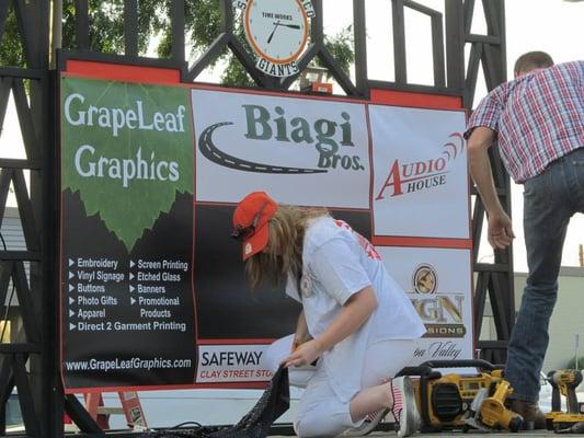 sponsoring the Gamer Babes of Napa Valley 4th of July Parade Float! We love our community and sponsoring events!