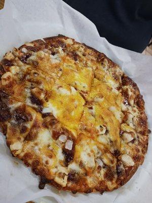 BBQ Chicken pizza