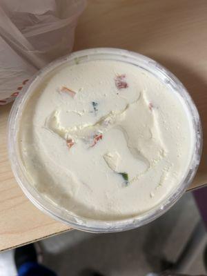 Vegetable cream cheese