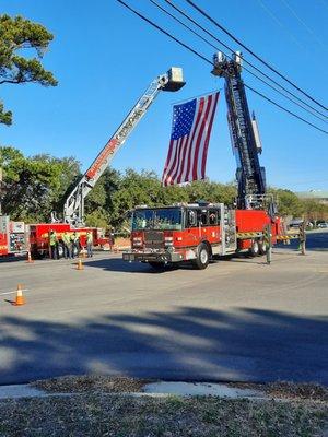 Funeral for Officer Melton Gore HCPD