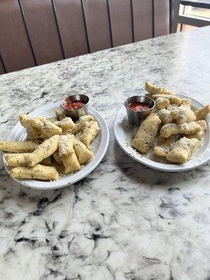 Yummy breadsticks