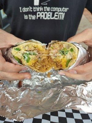 Veggie burrito