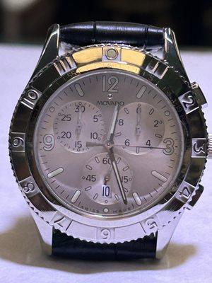 Movado repaired watch