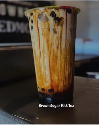 Brown sugar milk tea