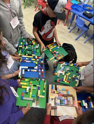 marble lego maze