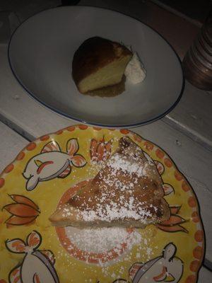 Pastiera and  Torta all'Olio di Oliva