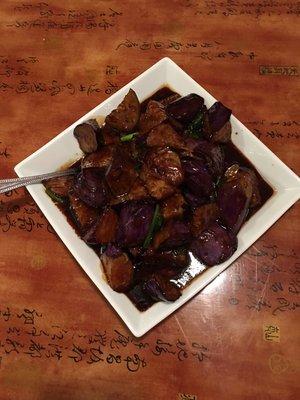 Eggplant with Garlic Sauce