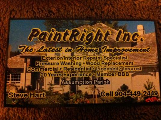 Paintright, Inc. We get it RIGHT!!!