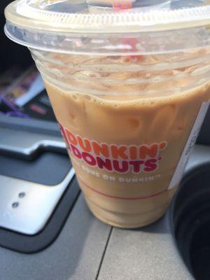 Iced coffee weather