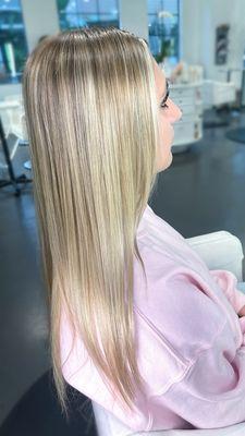 blonding by Katelyn. text 650-619-9265 for appointments.