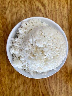 Steamed rice