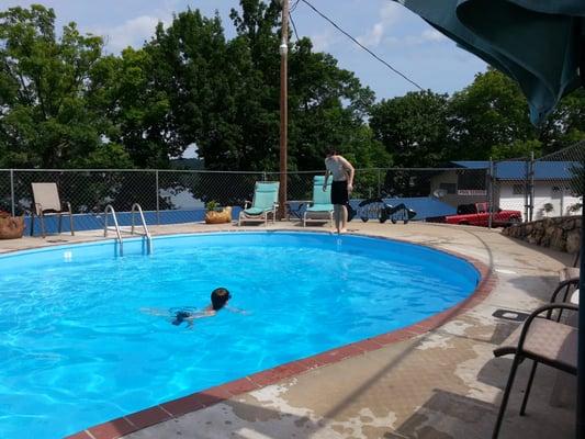 Pool area