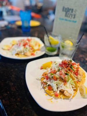 Shrimp tacos & fish tacos