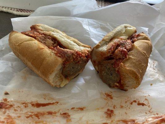 Meatball sandwich