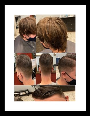 Cut courtesy of 18|8 Senior Stylist, Devin.