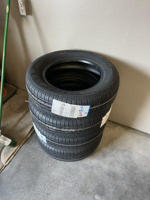 New and used tires