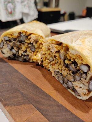 Chipotle Chicken Burrito Monday Special~